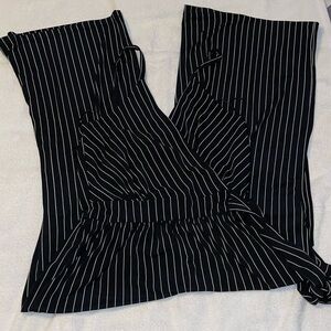 Kaileigh Rica Knit Black Crop Jumpsuit 🖤🌚 XS